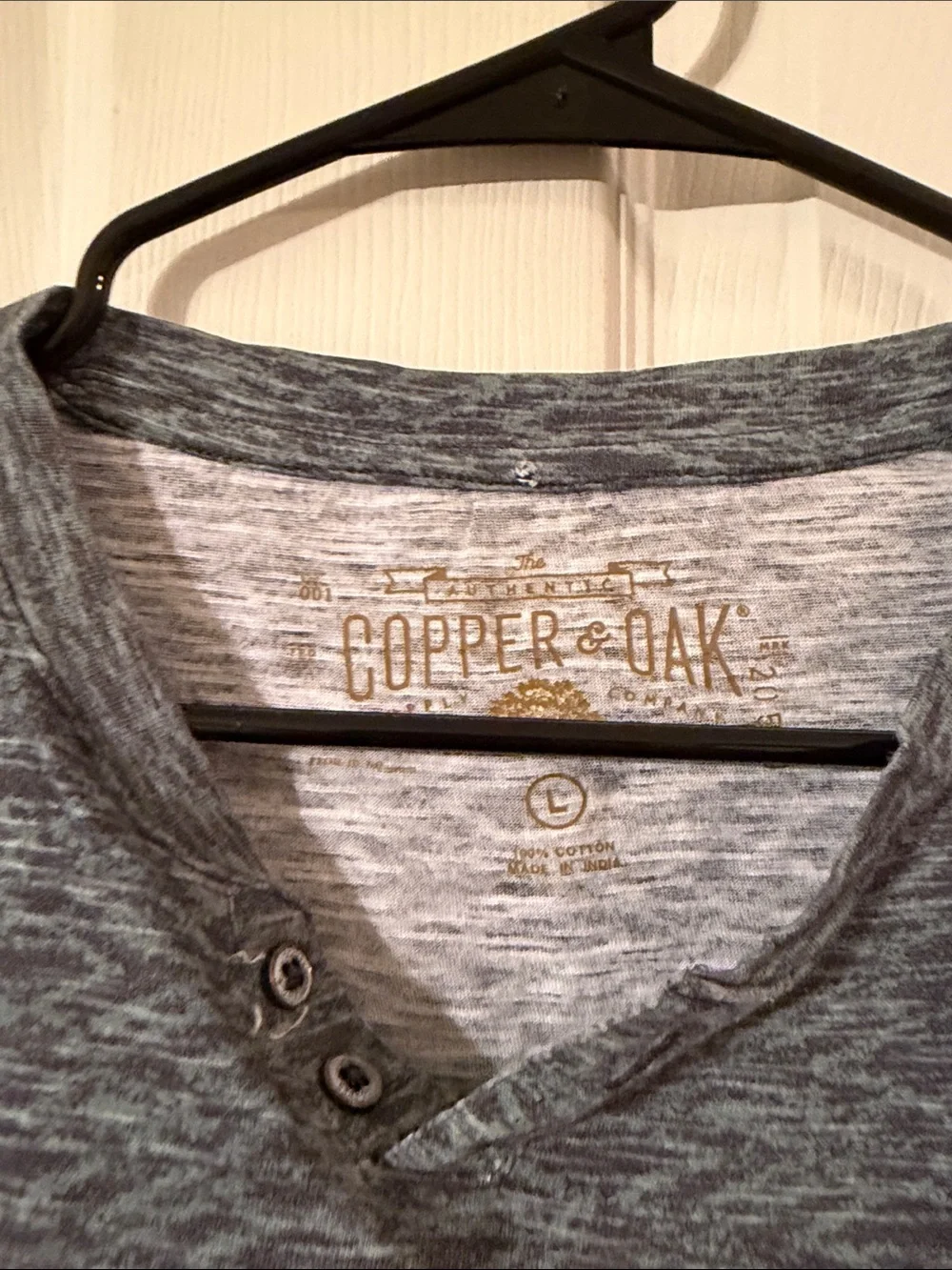 Copper & Oak lightweight heathered